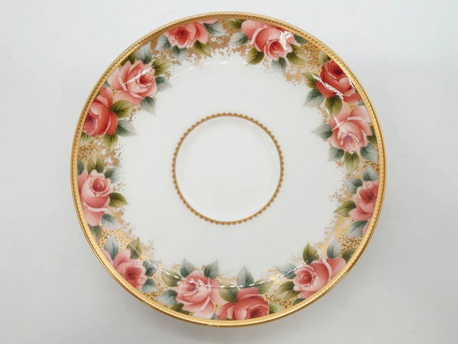未使用品　ノリタケ　NORITAKE　100周年記念　オールドノリタケデザイン　華やかで美しいカップ&ソーサー6客セット(100th Anniversary、アソートコレクション、C&S、花、金彩、洋食器、外箱付き)(R-083081)