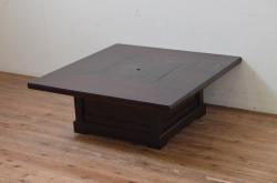 ヴィンテージ家具　イギリスビンテージ　1950年代　オーク材　G-PLAN(ジープラン)　シンプルスタイリッシュなエクステンションテーブル(ダイニングテーブル)(R-043473)