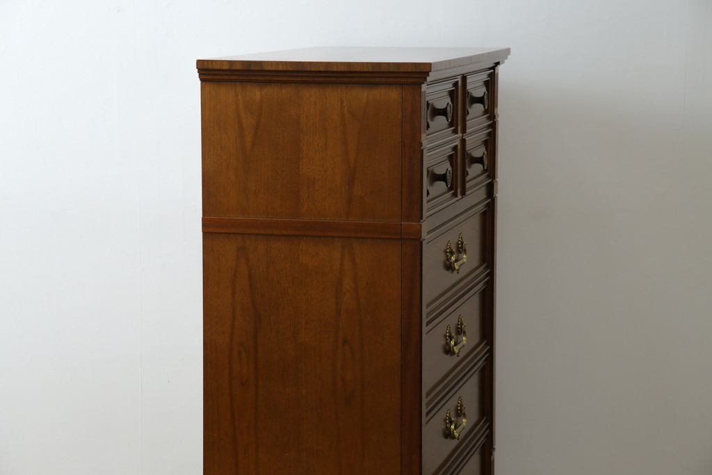 中古　美品　DREXEL HERITAGE(ドレクセルヘリテイジ)　FRANCESCA(フランチェスカ)シリーズ　優美なデザインのチェスト(引き出し)(定価約84万円)(R-056862)