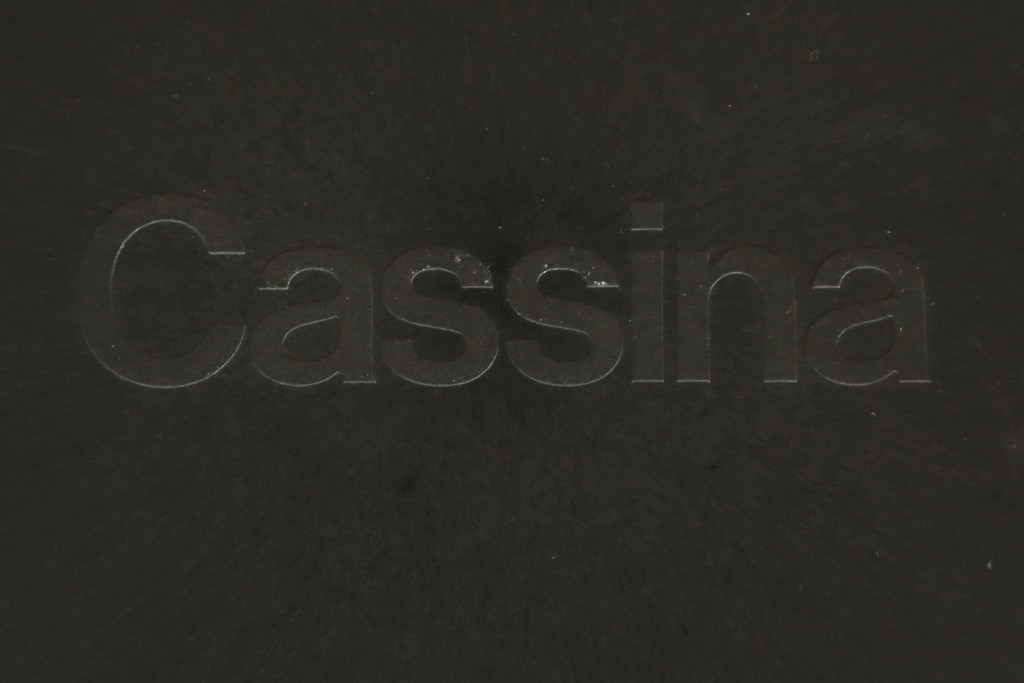 中古　美品　Cassina(カッシーナ)　412　CAB(キャブ)　MARIO BELLINI(マリオベリーニ)　シンプルモダンな空間づくりに活躍するアームレスチェア(ダイニングチェア、椅子、イス)(定価約24万円)(R-083305)