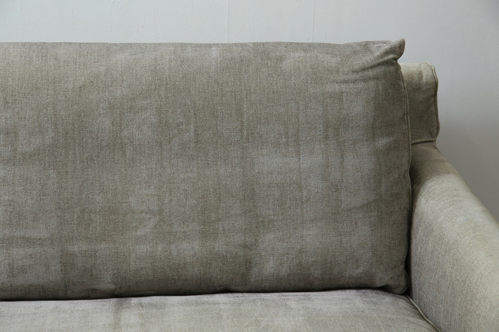 中古　ACTUS(アクタス)取扱い　eilersen(アイラーセン)　STREAMLINE(ストリームライン)　MINI SOFA(ミニソファ)　シンプルモダンな佇まいが魅力の2人掛けソファ(二人掛け、2P)(定価約484000円)(R-080322)