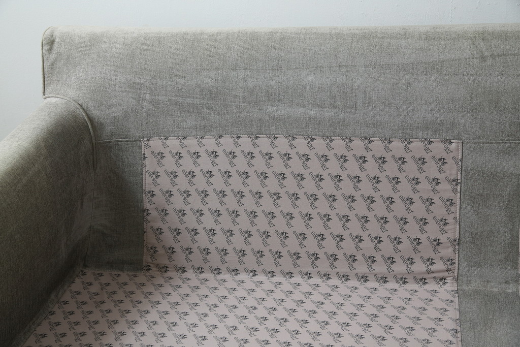 中古　ACTUS(アクタス)取扱い　eilersen(アイラーセン)　STREAMLINE(ストリームライン)　MINI SOFA(ミニソファ)　シンプルモダンな佇まいが魅力の2人掛けソファ(二人掛け、2P)(定価約484000円)(R-080322)