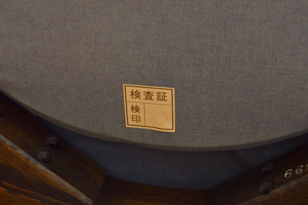 中古　DREXEL HERITAGE(ドレクセルヘリテイジ)　FRANCESCA(フランチェスカ)シリーズ　564-831　ラタンの背もたれが涼し気な印象を与えるダイニングチェア2脚セット(サイドチェア、椅子、イス)(定価2脚で約30万円)(R-061379)