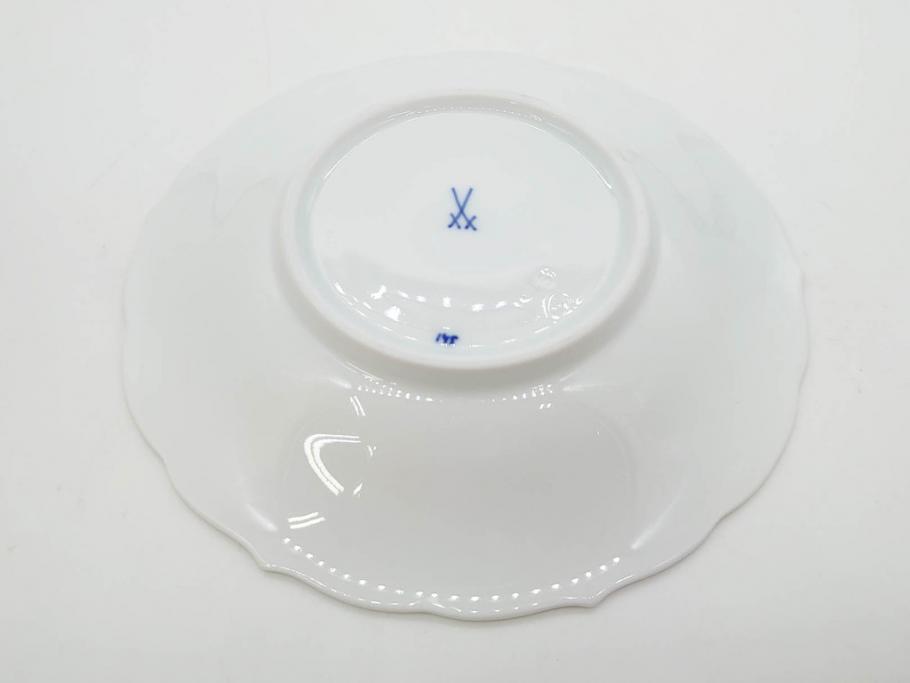 ドイツ　マイセン　Meissen　ブルーオニオン　洗練されたデザインが上品な雰囲気を醸し出すティーカップ&ソーサー3客セット(洋食器、C&S)(R-083091)