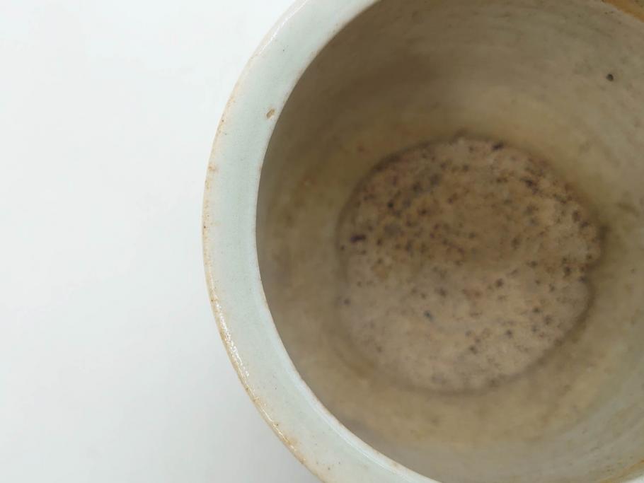 江戸期　古伊万里　染付　竹鳥図　和の雰囲気を高める香炉(仏具、茶道具)(R-083128)