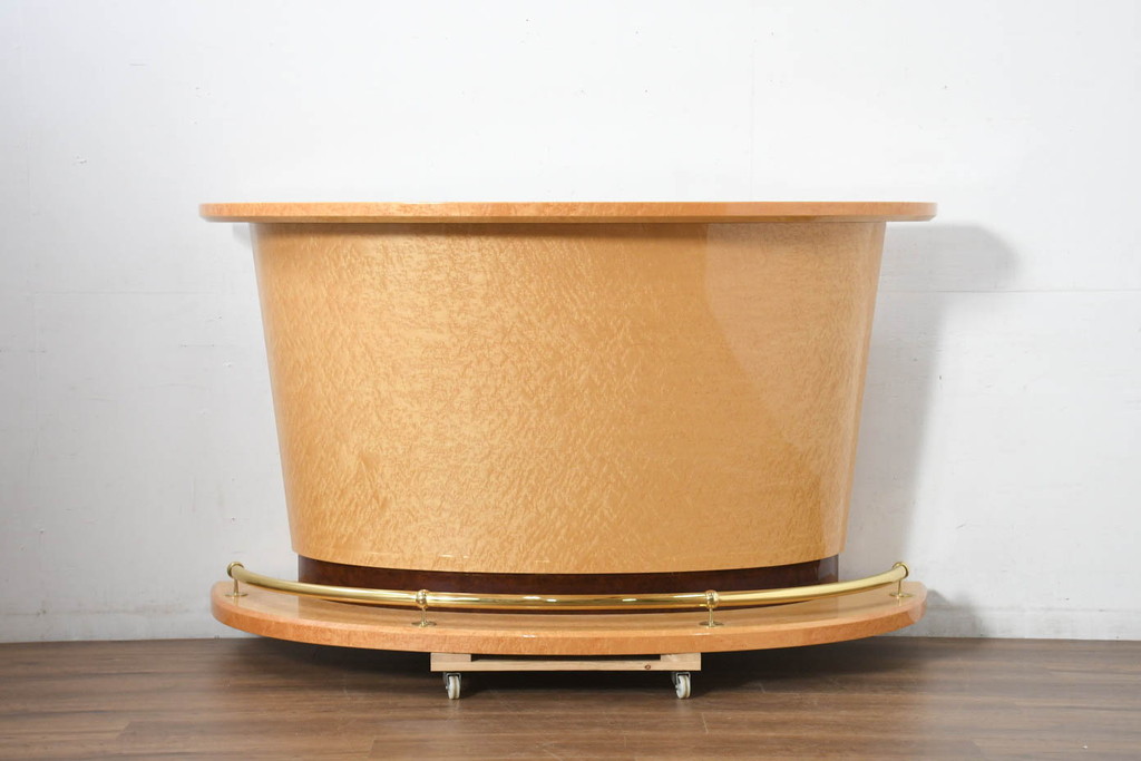 中古　超美品!　松創　モダンで品のある佇まいが美しいバーカウンター(カウンターテーブル)(R-082592)