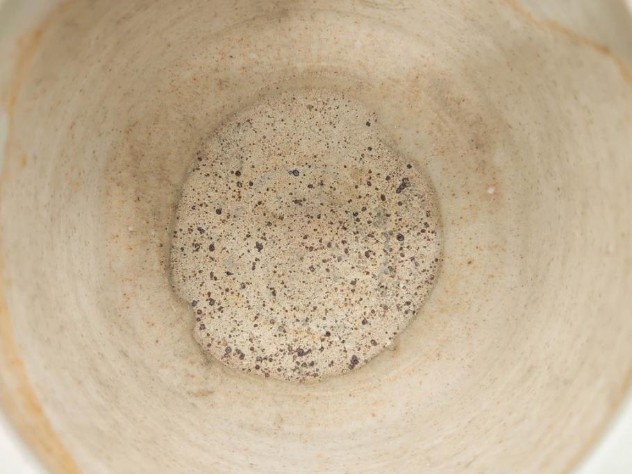 江戸期　古伊万里　染付　竹鳥図　和の雰囲気を高める香炉(仏具、茶道具)(R-083128)