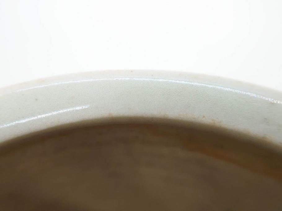 江戸期　古伊万里　染付　竹鳥図　和の雰囲気を高める香炉(仏具、茶道具)(R-083128)