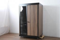 中古　美品　OHACO mini(オハコ ミニ)　集中力を高められる移動型ワークルーム(個室ブース、個別ブース、テレワークブース、在宅用、在宅ワーク用)(定価約65万円)(R-082613)