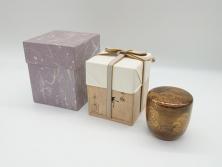 【骨董買取】吉田華正(Yoshita Kasho)作　十二代　中誠宗也(Naka Makoto Souya)　松島　蒔絵　金粉溜　内梨子地　大棗(茶道具、茶入、茶筒)を買取りました。