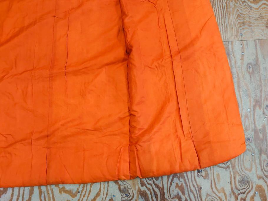 大正～昭和初期　正絹　刺繍　鶴亀　松竹梅　着物　打掛(古布、リメイク、衣装、Japanese KIMONO)(R-076757)