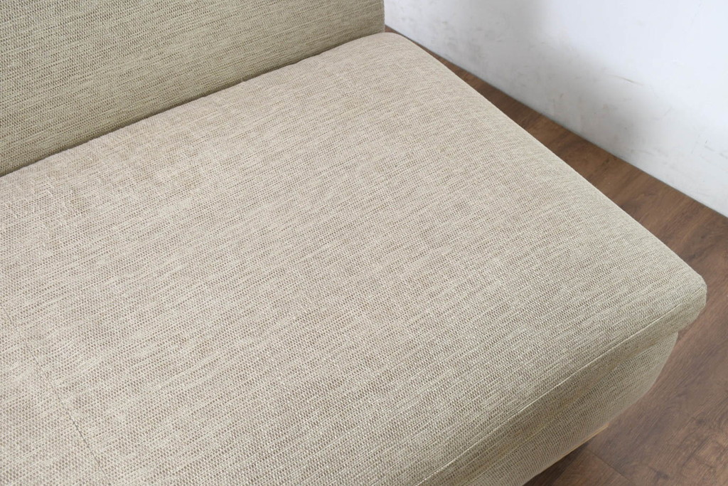 中古　美品　arflex(アルフレックス)　SONA(ソーナ)　心地よさと洗練を兼ね備えたオットマン付きカウチソファ(3人掛け、3P、三人掛け、2人掛けソファ、2PL字ソファ)(定価約115万円)(R-083189)
