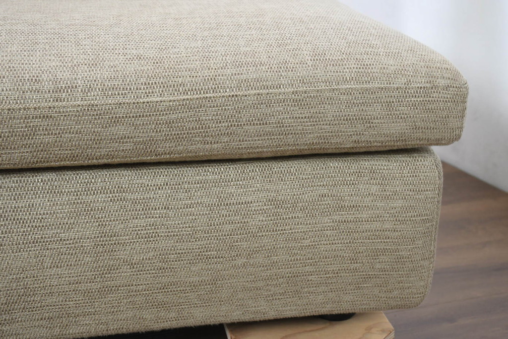 中古　美品　arflex(アルフレックス)　SONA(ソーナ)　心地よさと洗練を兼ね備えたオットマン付きカウチソファ(3人掛け、3P、三人掛け、2人掛けソファ、2PL字ソファ)(定価約115万円)(R-083189)