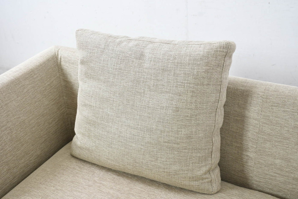 中古　美品　arflex(アルフレックス)　SONA(ソーナ)　心地よさと洗練を兼ね備えたオットマン付きカウチソファ(3人掛け、3P、三人掛け、2人掛けソファ、2PL字ソファ)(定価約115万円)(R-083189)
