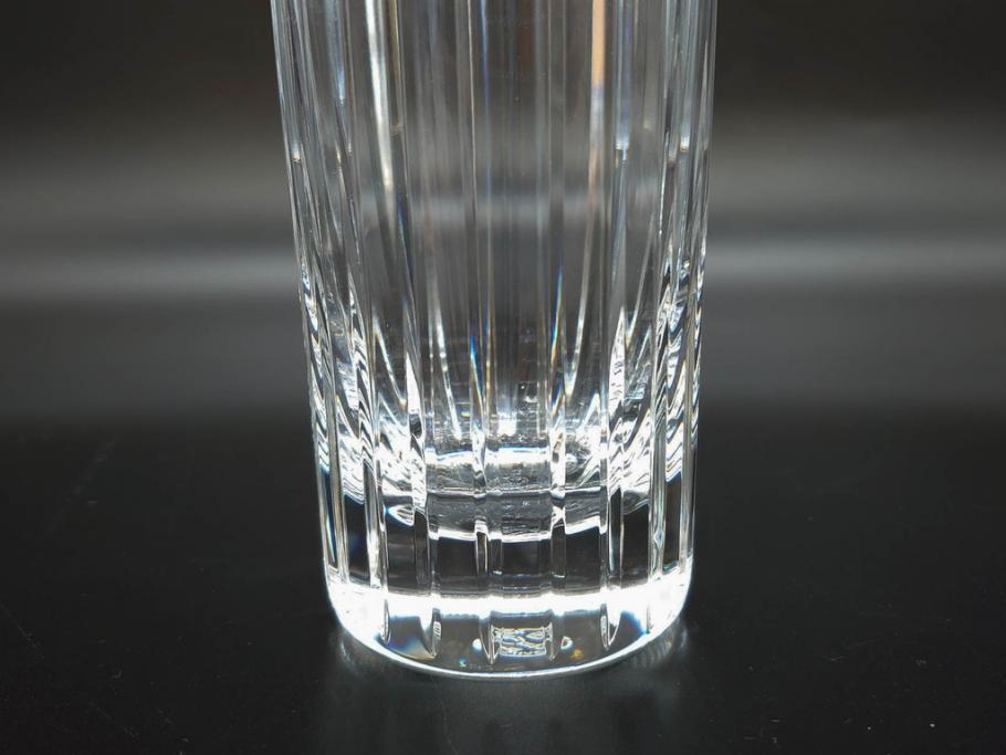 フランス　Baccarat　バカラ　ローハン　ハーモニー　高貴でエレガントなデザインが美しいグラス2客セット(ハイボール、フルレッドクリスタルガラス、コップ)(R-076760)