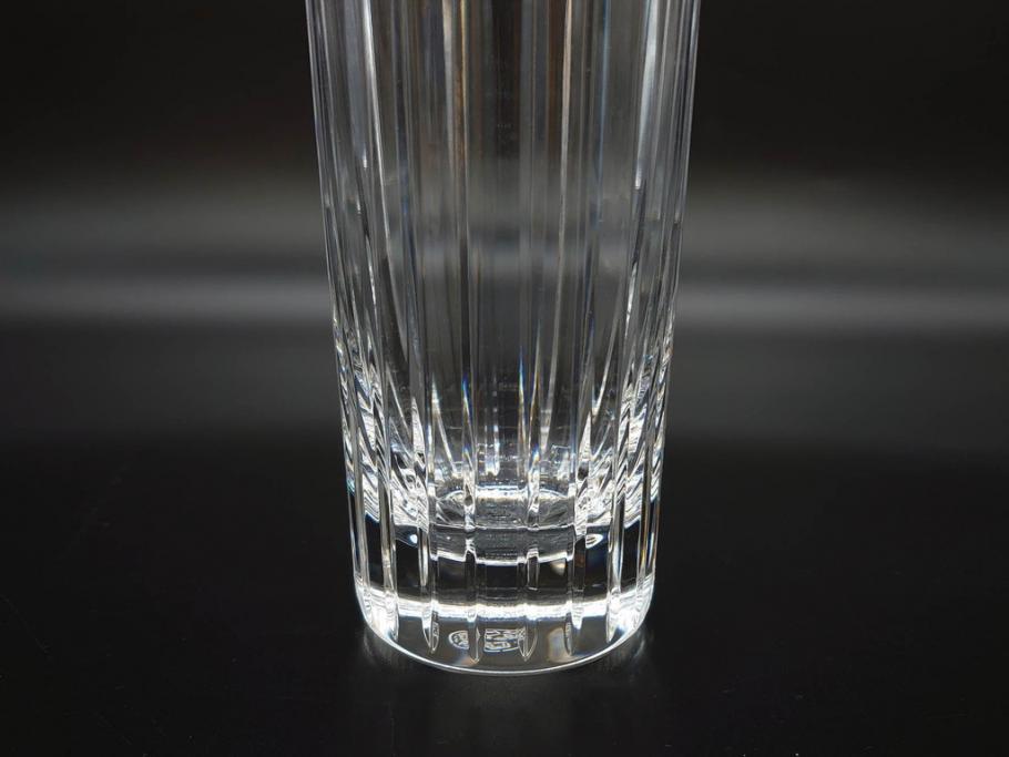 フランス　Baccarat　バカラ　ローハン　ハーモニー　高貴でエレガントなデザインが美しいグラス2客セット(ハイボール、フルレッドクリスタルガラス、コップ)(R-076760)