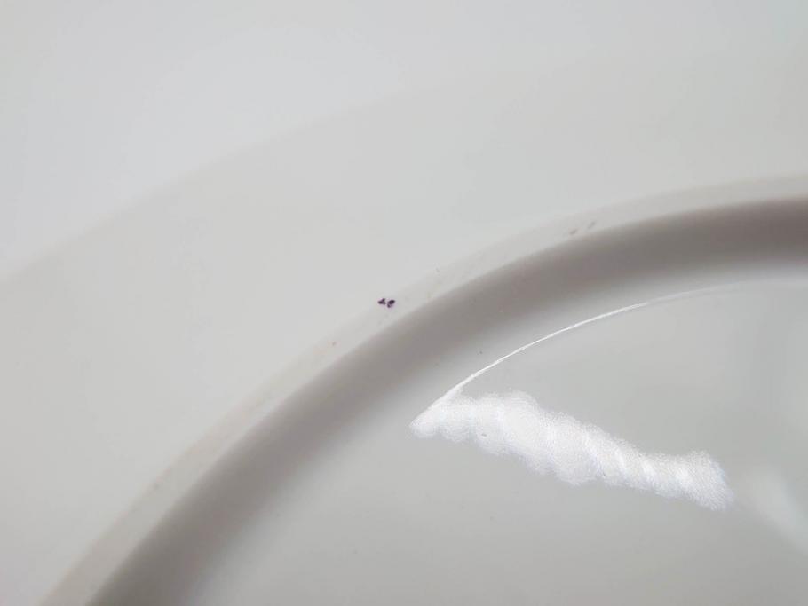 ベルリン　KPM(ベルリン王立磁器製陶所)　KURLAND　クアランド　クラシックな雰囲気が素敵なプレート3枚セット(ケーピーエムベルリン、王笏、皿、洋食器)(R-070199)