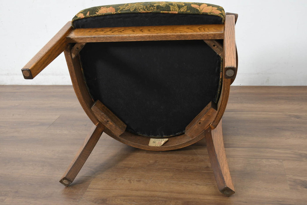 中古　美品　三越家具(現カントリーハウス)　Brugge(ブルージュ)　クラシカルな佇まいが魅力のアームチェア4脚セット(ダイニングチェア(セット)、ラウンジチェア、椅子、イス、バラ売り可能)(定価4脚で約44万円)(R-082743)