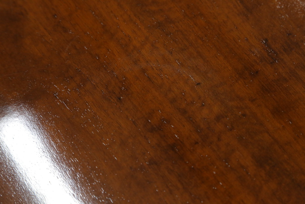 中古　美品　サァラ麻布　すっきりとした佇まいで取り入れやすいダイニングテーブル(エクステンションテーブル、4人掛け、6人掛け)(定価約100万円)(R-054310)