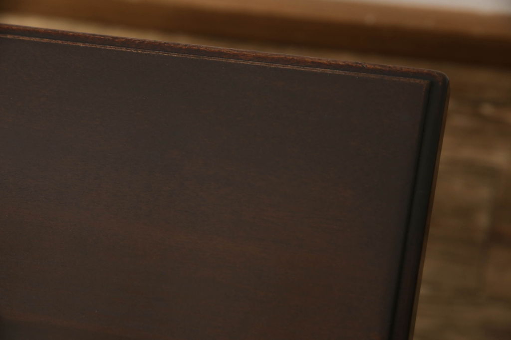 ビンテージ　松本民芸家具　レアな逸品!凝った脚のデザインが印象的な#29安川型卓(サイドテーブル、コンソールテーブル)(R-061122)