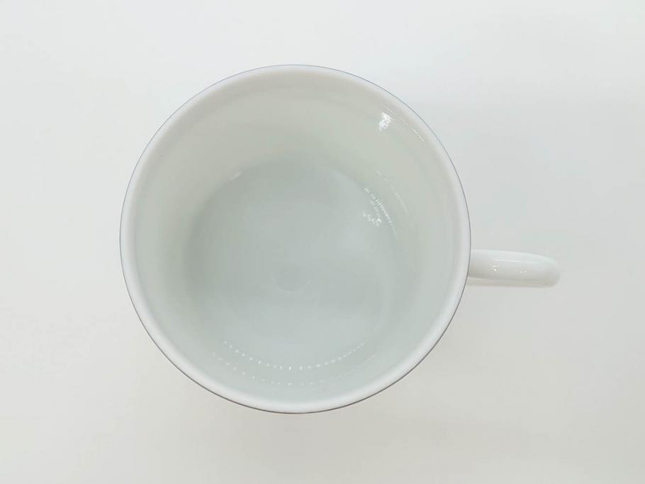 フランス　HERMES(エルメス)　リズム　洗練されたデザインが魅力のコーヒーカップ&ソーサー2客セット(C&S、金彩、碗皿、洋食器、共箱付)(R-083283)