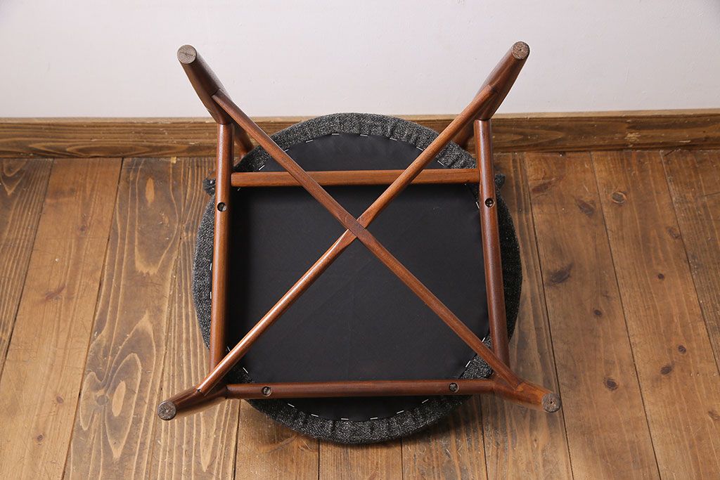 北欧家具　G-PLAN(ジープラン)　Fresco(フレスコ)　ビンテージサーキュラーチェア(ダイニングチェア、椅子)(3)