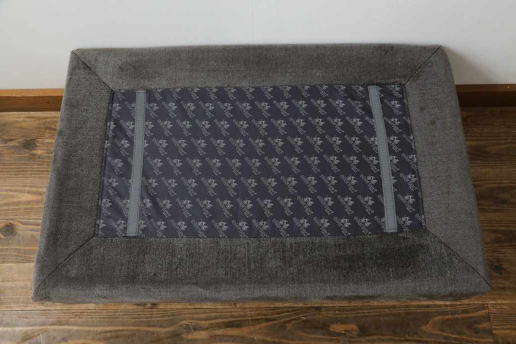 中古　2020年購入　ACTUS(アクタス)取扱い　eilersen(アイラーセン) GROUP-E MELLOW(メロー)　ストリームラインソファ(STREAMLINE SOFA)　シンプルモダンな佇まいが魅力のヘッドレスト付き2人掛けソファとオットマンのセット(二人掛け、2P、フットスツール、北欧)(定価約68万円)(R-074560)