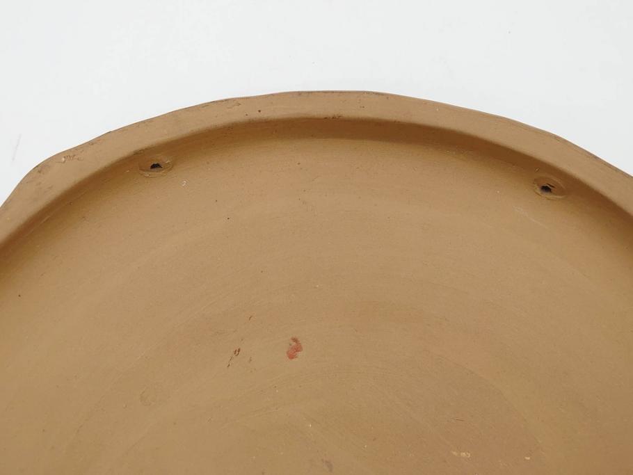 戦前　陶器　レトロな雰囲気がどこか懐かしさを感じる郵便局看板(鏝絵、こてえ、レリーフ、ディスプレイ、郵便マーク)(R-076805)