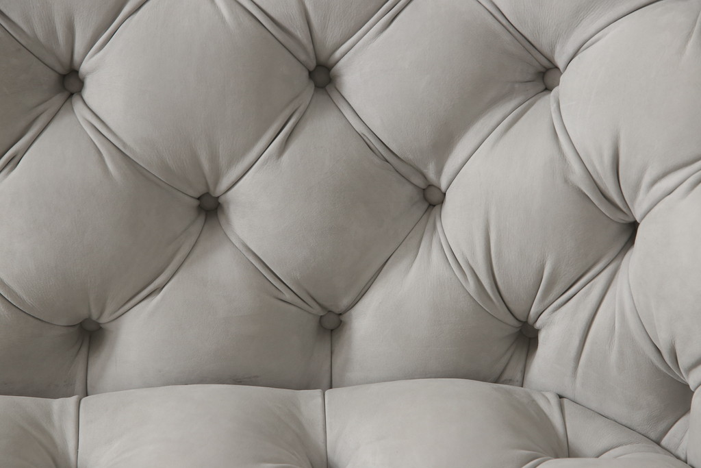 中古　3か月の短期使用　baxter(バクスター)　パオラ・ナヴォーネ(PAOLA NAVONE)デザイン　チェスタームーンソファ(CHESTER MOON SOFA)　洗練されたエレガントなデザインが魅力の2人掛けソファ(二人掛け、2P)(定価約446万円)(R-068552)