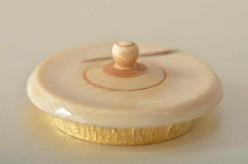 石田陶春作　丹波茶入　千代の栄　尋牛斎　共箱(茶道具)(R-046715)