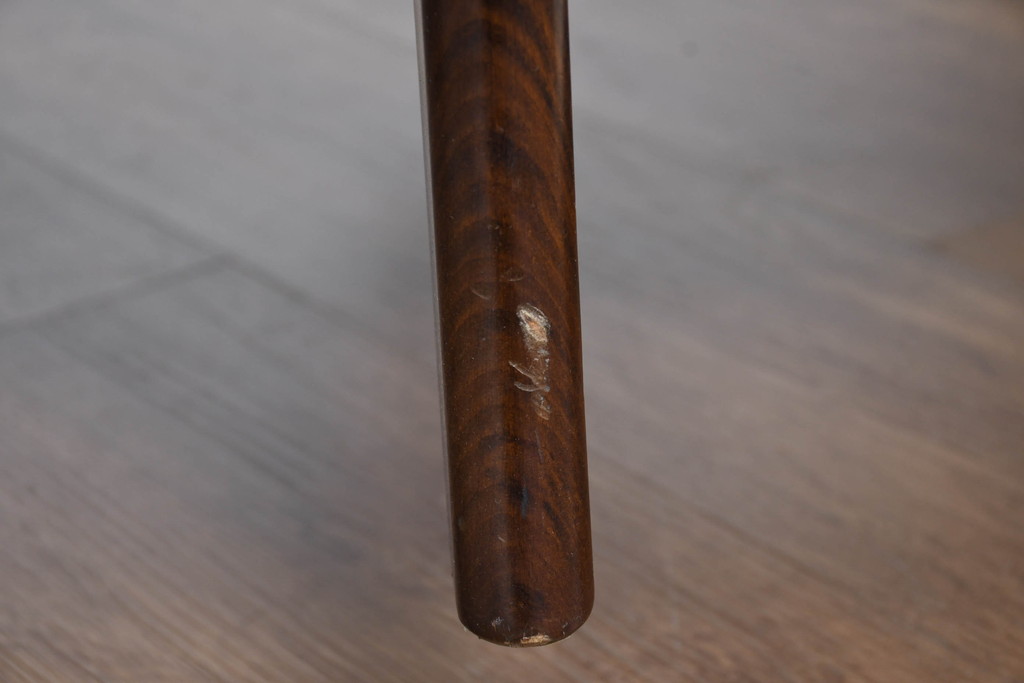 中古　カリモク家具(karimoku)　COLONIAL(コロニアル)シリーズ　クラシカルな佇まいが魅力的な3人掛けソファ(花柄、三人掛け、3Pソファ、トリプルソファ)(R-083242)