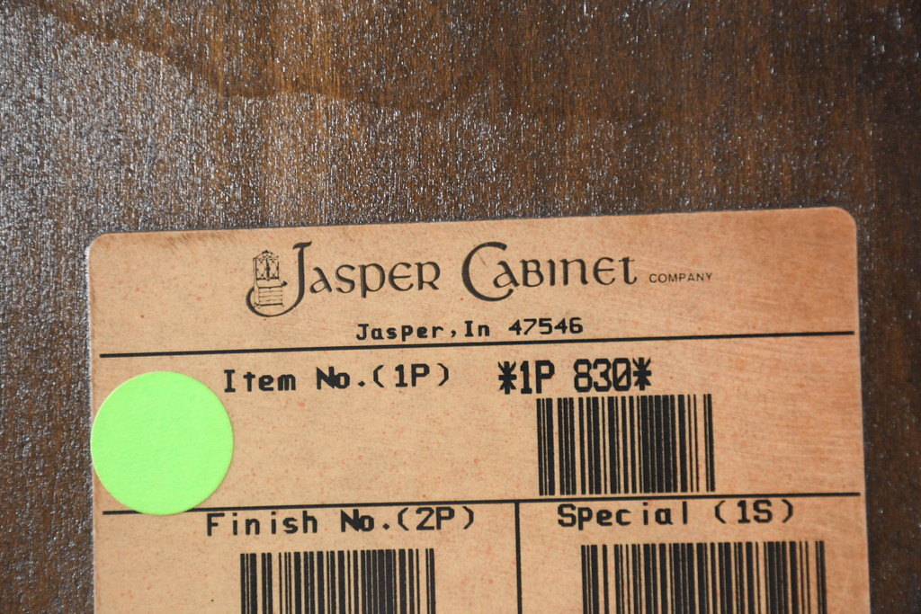 アメリカビンテージ　老舗工房　Jasper Cabinet(ジャスパーキャビネット)社　クラッシックデザインの小振りなビューローブックケース(ライディングビューロー、ライティングデスク、机、ワークデスク、本箱、本棚、飾り棚、収納棚、戸棚、引き出し、在宅用、在宅ワーク用、簿記机、ヴィンテージ)(R-083374)