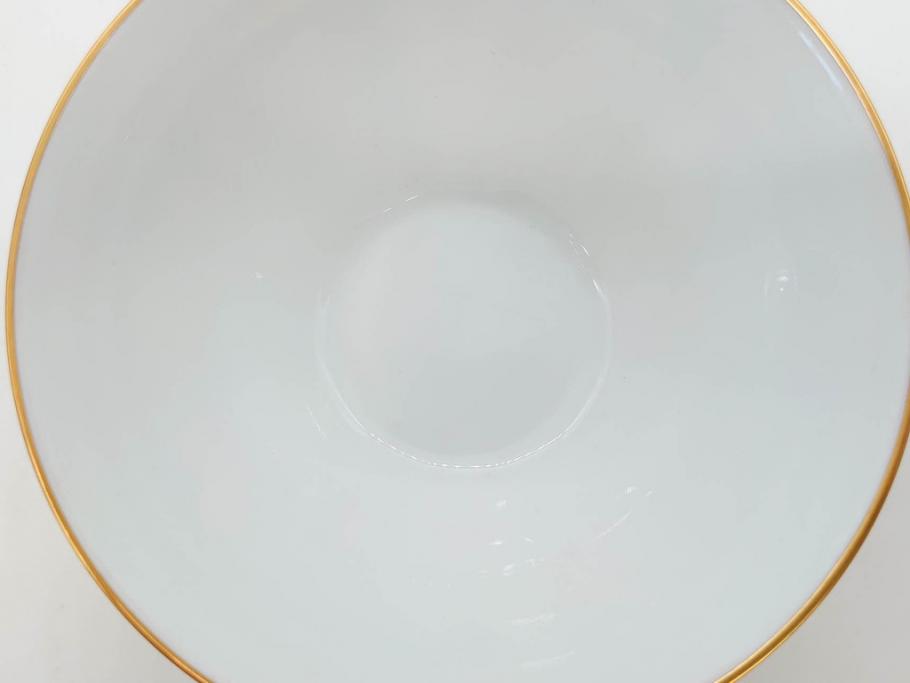 フランス　BERNARDAUD(ベルナルド)　LIMOGES(リモージュ)　気品あるデザインが魅力的なティーカップ&ソーサー8客セット(C&S、洋食器)(R-076821)