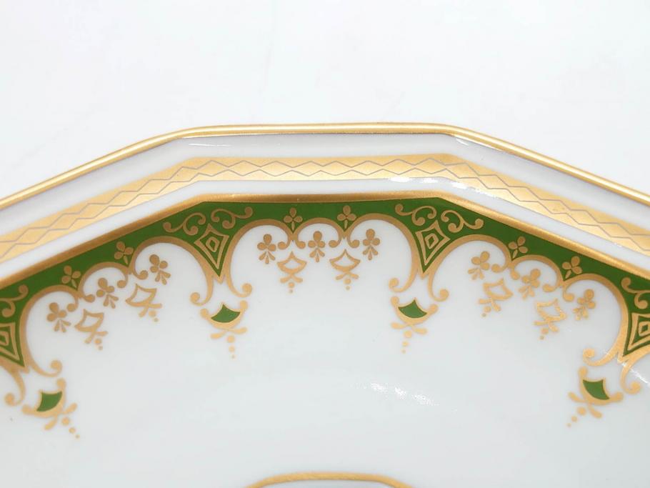 フランス　BERNARDAUD(ベルナルド)　LIMOGES(リモージュ)　気品あるデザインが魅力的なティーカップ&ソーサー8客セット(C&S、洋食器)(R-076821)