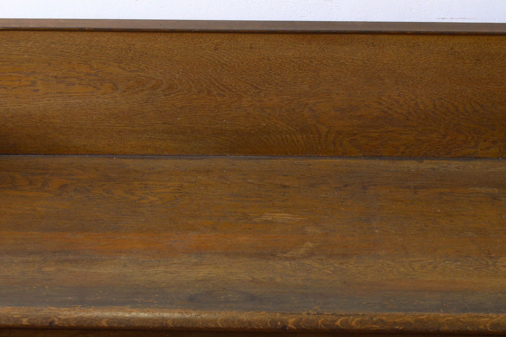 和製アンティーク　モダンデザイン　ナラ材　日本のアンティークでは珍しいデザインのサイドボード(本棚、ブックケース、本箱、書棚、戸棚、収納棚)(R-061505)