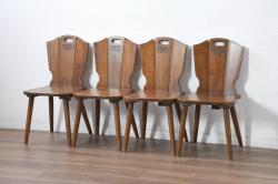 ビンテージ家具　竹興社　城所右文次　オリジナル　Bamboo Chair　バンブーチェア(アームチェア、安楽椅子、ヴィンテージ)(R-040156)