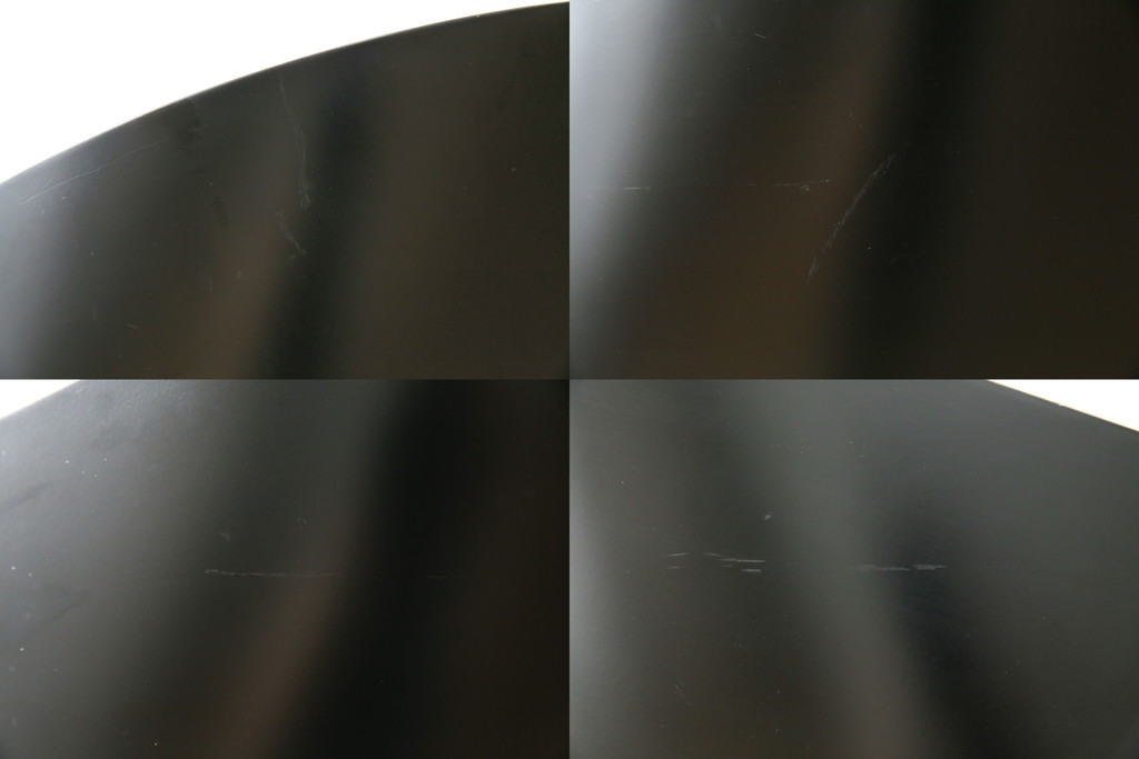 イタリアビンテージ　名作希少品!!　ドリアデ(Driade)　コステス(COSTES)　フィリップ・スタルク(Philippe Starck)デザイン　流線形のフォルムが美しいダイニングチェア2脚セット(椅子、イス、ヴィンテージ、バラ売り可能)(R-082289)
