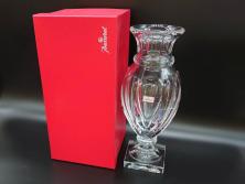 【骨董買取】フランス　Baccarat　バカラ　エウリュディケ　花瓶(フラワーベース、花器、フルレッドクリスタルガラス、Eurydice)を買取りました。