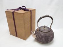 【骨董買取】純銀製　玉露湯沸　銀瓶　茶道具(急須、煎茶道具、茶道具)を買取りました。