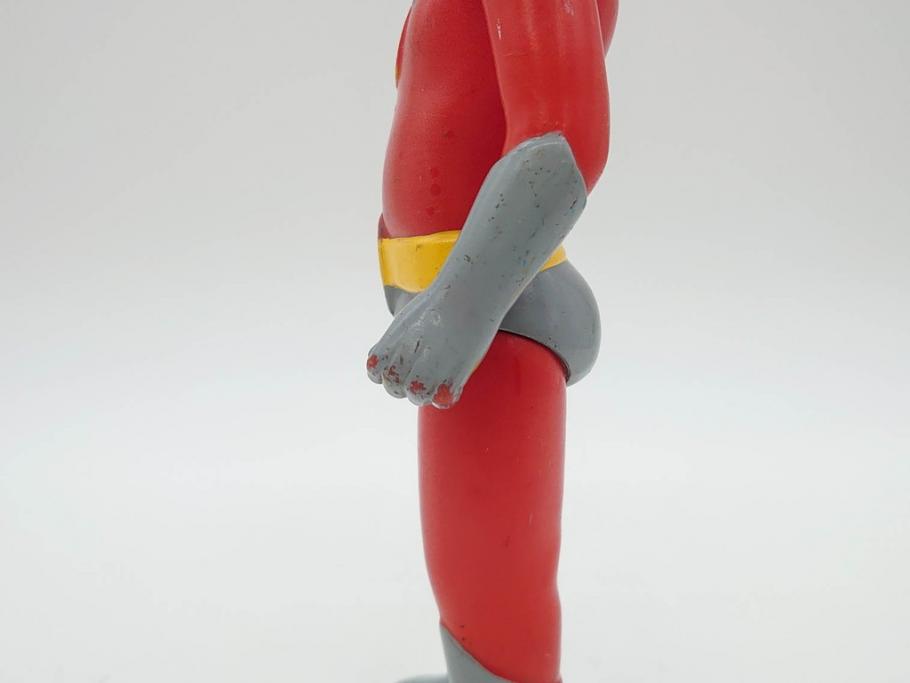 当時物　マルサン　怪傑透明ウルトラエース(ウルトラ怪獣シリーズ、ソフビ、フィギュア、人形、置物、1971)(R-076866)