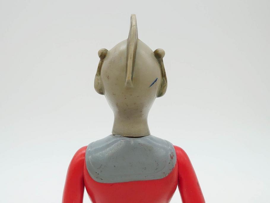 当時物　マルサン　怪傑透明ウルトラエース(ウルトラ怪獣シリーズ、ソフビ、フィギュア、人形、置物、1971)(R-076866)