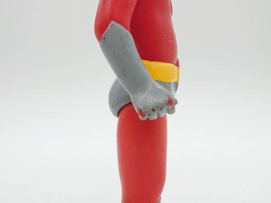 当時物　マルサン　怪傑透明ウルトラエース(ウルトラ怪獣シリーズ、ソフビ、フィギュア、人形、置物、1971)(R-076866)