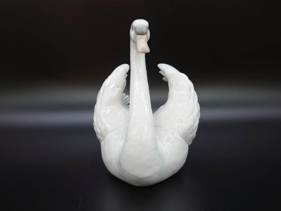 スペイン リヤドロ LLADRO 白鳥 フィギュリン(箱なし、陶器人形
