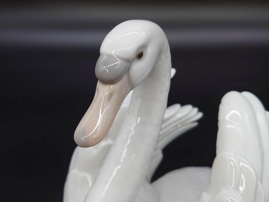 スペイン リヤドロ LLADRO 白鳥 フィギュリン(箱なし、陶器人形