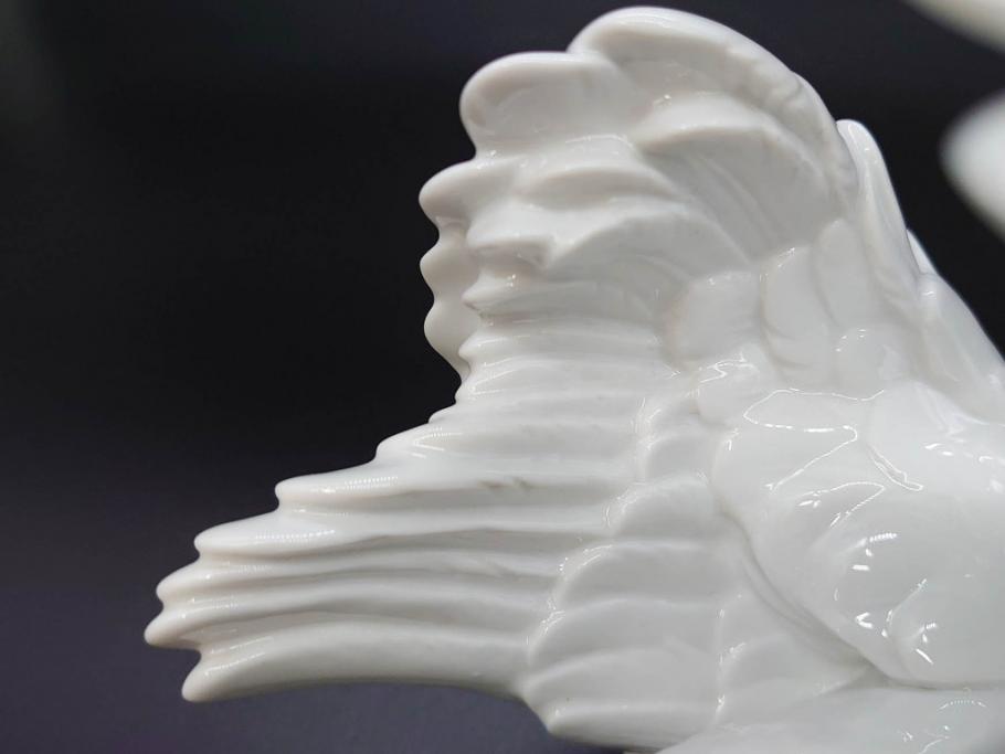 スペイン リヤドロ LLADRO 白鳥 フィギュリン(箱なし、陶器人形