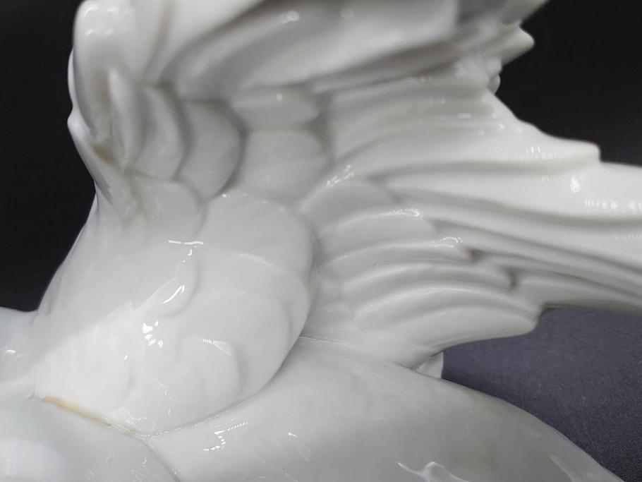 スペイン リヤドロ LLADRO 白鳥 フィギュリン(箱なし、陶器人形