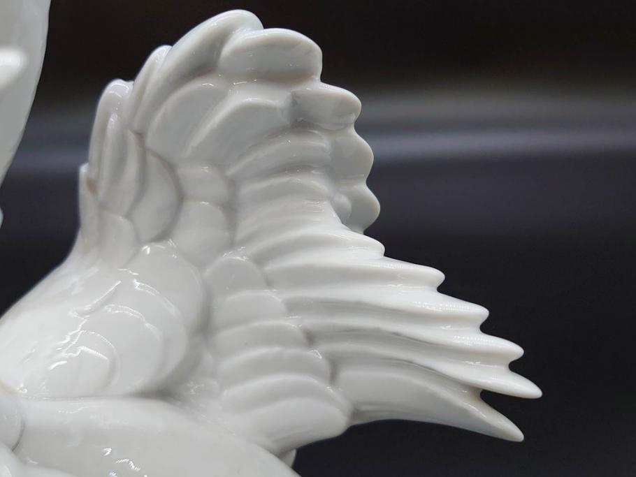 スペイン リヤドロ LLADRO 白鳥 フィギュリン(箱なし、陶器人形