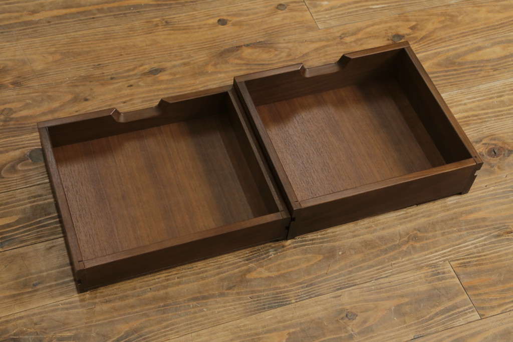 中古　美品　カリモク家具(karimoku)　domani(ドマーニ)　Excel-Life(エクセルライフ)　シンプルなデザインがお部屋に取り入れやすいテレビボード(テレビ台、シアターボード、リビングボード、ローボード、収納棚、戸棚)(定価約50万円)(R-073682)