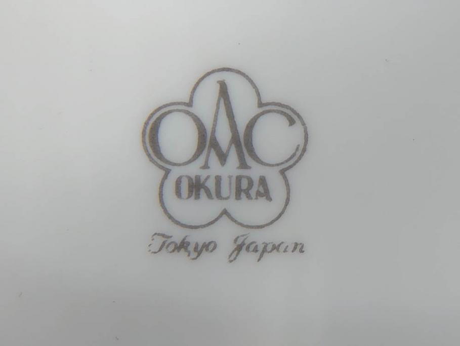大倉陶園(OKURA、OAC)　オールド大倉　ゴールドライン　ゴールドが凛とした美しさを漂わせるティーカップ&ソーサー5客セット(C&S、洋食器、白磁、金彩)(R-076906)