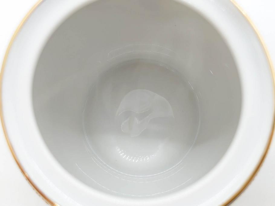 大正～昭和初期　オールドノリタケ　NORITAKE　ラスター彩　金彩　金盛　花蝶　美しい光沢がテーブルを華やかに彩るデミタスコーヒーセット(キャビネット、ティー、ポット、クリーマー、シュガーポット、カップ&ソーサー、C&S、洋食器)(R-083292)